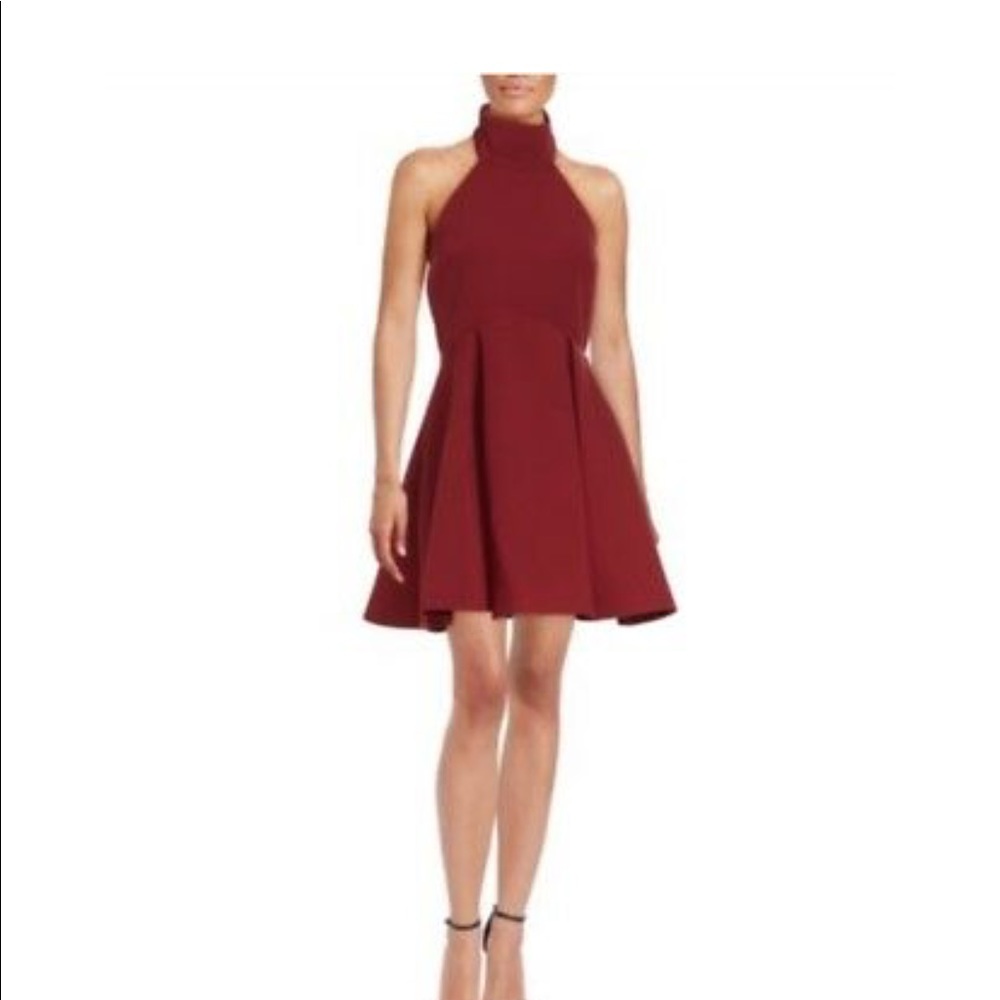 New Finder Oxblood dress - Picture 1 of 3